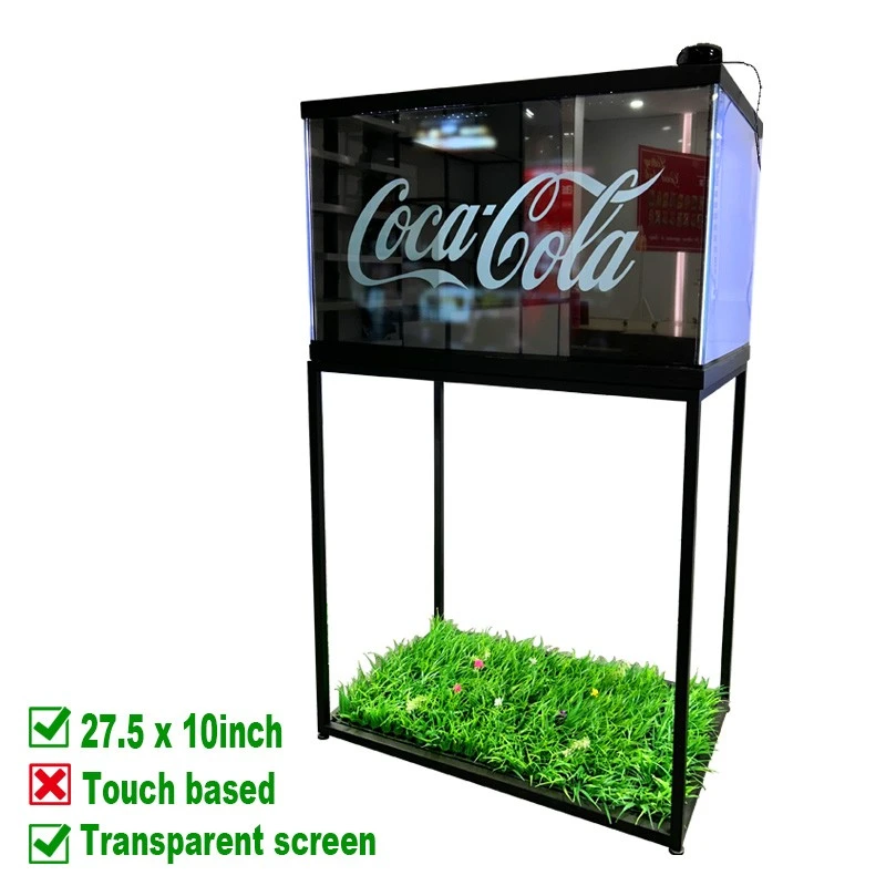 เครื่องเล่นหน้าจอสัมผัสแบบโปร่งใสขนาด 27x10-