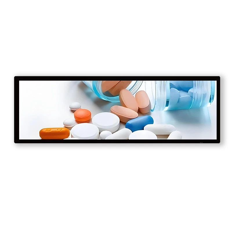 36.2 Inch LCD Bar Display Double Face Screen Manufacturer manufacturers